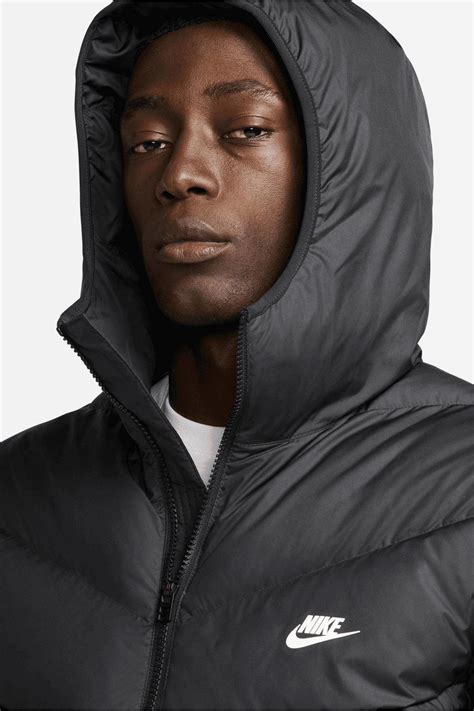 nike winterjas heren zwart